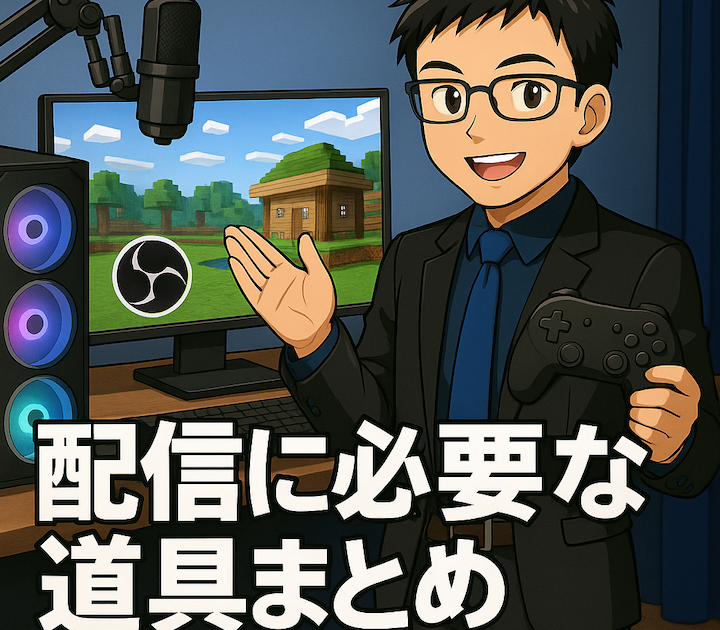 【保存版】ゲーム配信を始めるために必要な道具、全部まとめた！